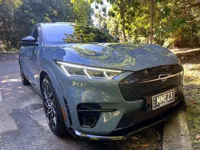 Modern LED Headlight Restoration on Mustang Mach-E in Noosa